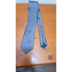 Michael Kors Mens Grey Silk Tie
